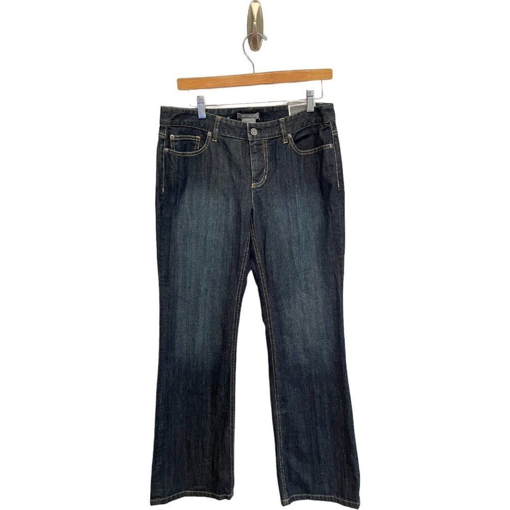 Ann Taylor Outlet Curvy Fit Lower Rise Boot Cut Jeans NWT Size 6